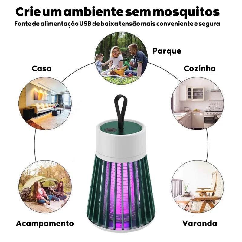 Lâmpada Ultravioleta Mata Insetos - COMPRE 1 LEVE 2