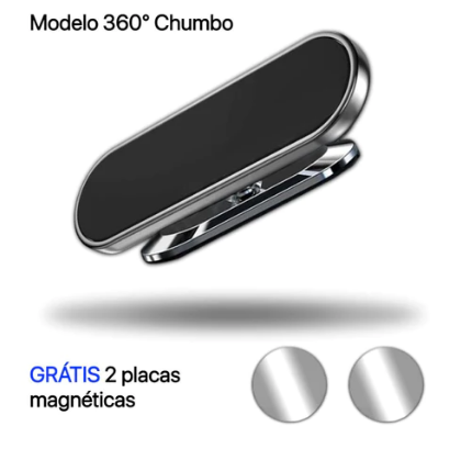 Suporte de Celular Magnético para Carro 360° Slim