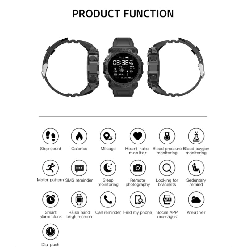 Smartwatch T-Max Ultra - Resistente a água - Compre 1 LEVE 2