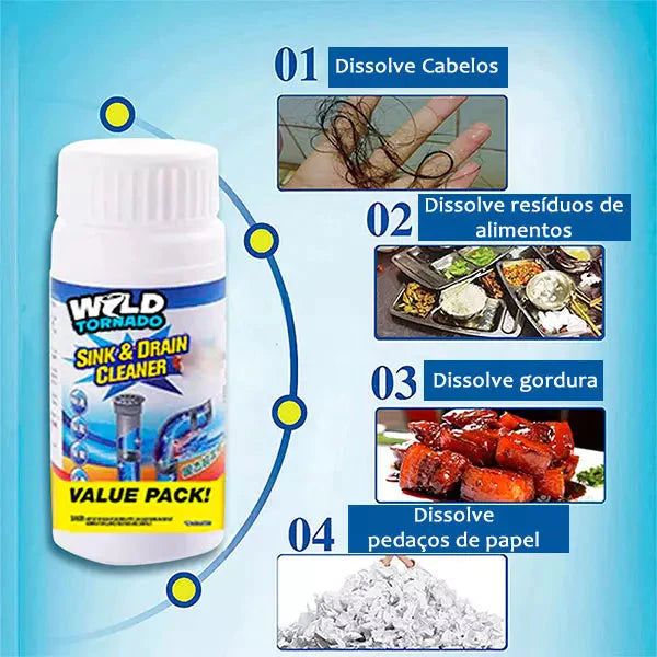 Desentupidor de Canos WildClean®